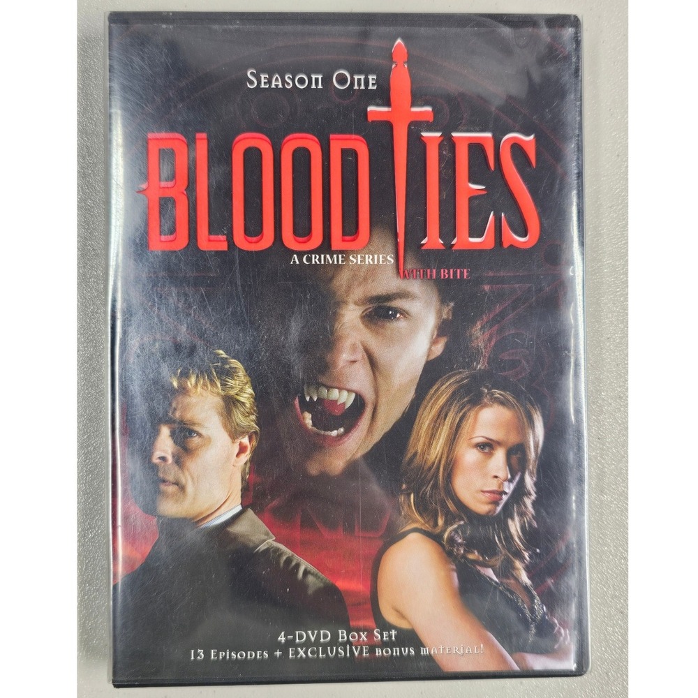 Blood Ties Season One 1 DVD 4-Disc Box Set Supernatural Crime Series 2007